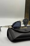Celine Metal Kasa Gümüş  İthal Unisex Güneş Gözlüğü  G1943