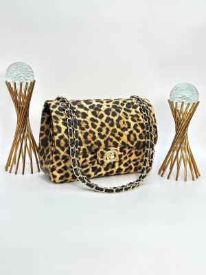 CHANEL 3,55 JUMBO FLAP BAGS LEOPAR