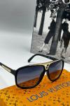 Louis Vuitton Siyah İthal Erkek Güneş Gözlüğü  G1834-VLL