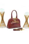 Miu Miu AVENTURE NAPPA TOP HANDLE BAG BORDO KADIN ÇANTA