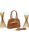 Miu Miu AVENTURE NAPPA TOP HANDLE BAG BROWN KADIN ÇANTA