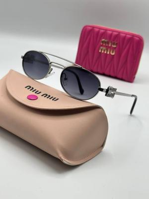 Miu Miu Gümüş  İthal Kadın Gözlük G3760-VLL