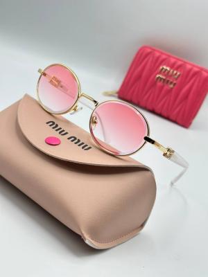 Miu Miu Pembe İthal Kadın Gözlük G3658-VLL