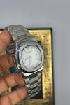 Patek Philippe Nautilus Gümüş Beyaz Kadran Erkek Kol Saat S878