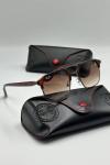 Ray-Ban Scuderia Ferrari Kahverengi Unisex Güneş Gözlüğü  G3073-VLL