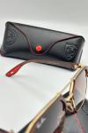 Ray-Ban Scuderia Ferrari Kahve Gold Çerçeve Güneş Gözlüğü  G3074-VLL