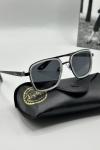 Rayban Ferrari Gri Siyah Cam İthal Unisex Güneş Gözlüğü  G2005-VLL