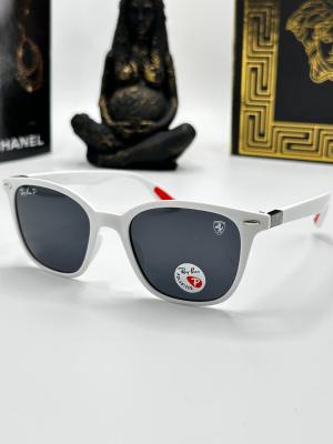 Rayban Polarize Beyaz İthal Unisex Güneş Gözlüğü  G1121-VLL
