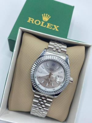 Rolex Datejust Gümüş Erkek Kol Saati  S598