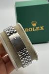 Rolex Gümüş Beyaz Kadran Kadın Saat  S722-VLL