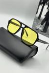 Tom Ford Siyah Çerçeve Sarı Cam Unisex Güneş Gözlüğü  G1979-VLL