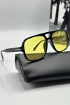 Tom Ford Siyah Çerçeve Sarı Cam Unisex Güneş Gözlüğü  G1979-VLL