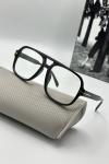 Tom Ford Siyah Çerçeve Şeffaf Cam Unisex Güneş Gözlüğü  G1984-VLL