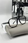 Tom Ford Siyah Çerçeve Şeffaf Cam Unisex Güneş Gözlüğü  G1984-VLL