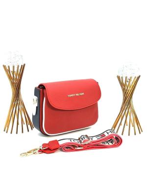 Tommy Hilfiger Kırmızı Baget Kadın Çanta VLT377